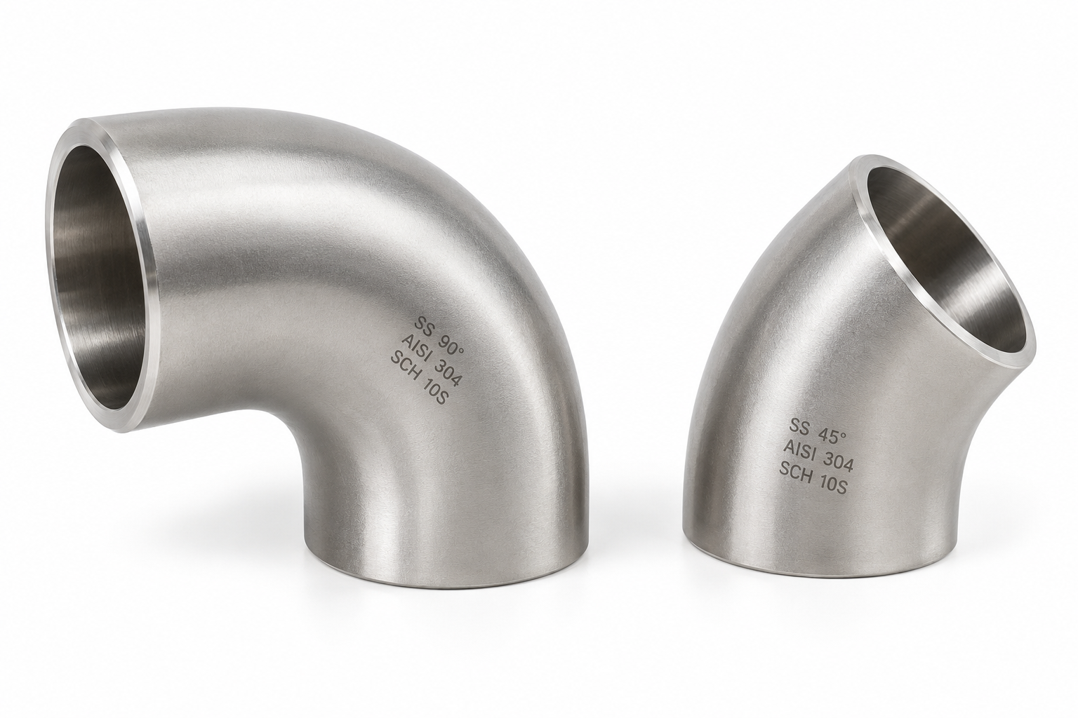 Forged 90° and 45° elbows supplied by Hema Industries