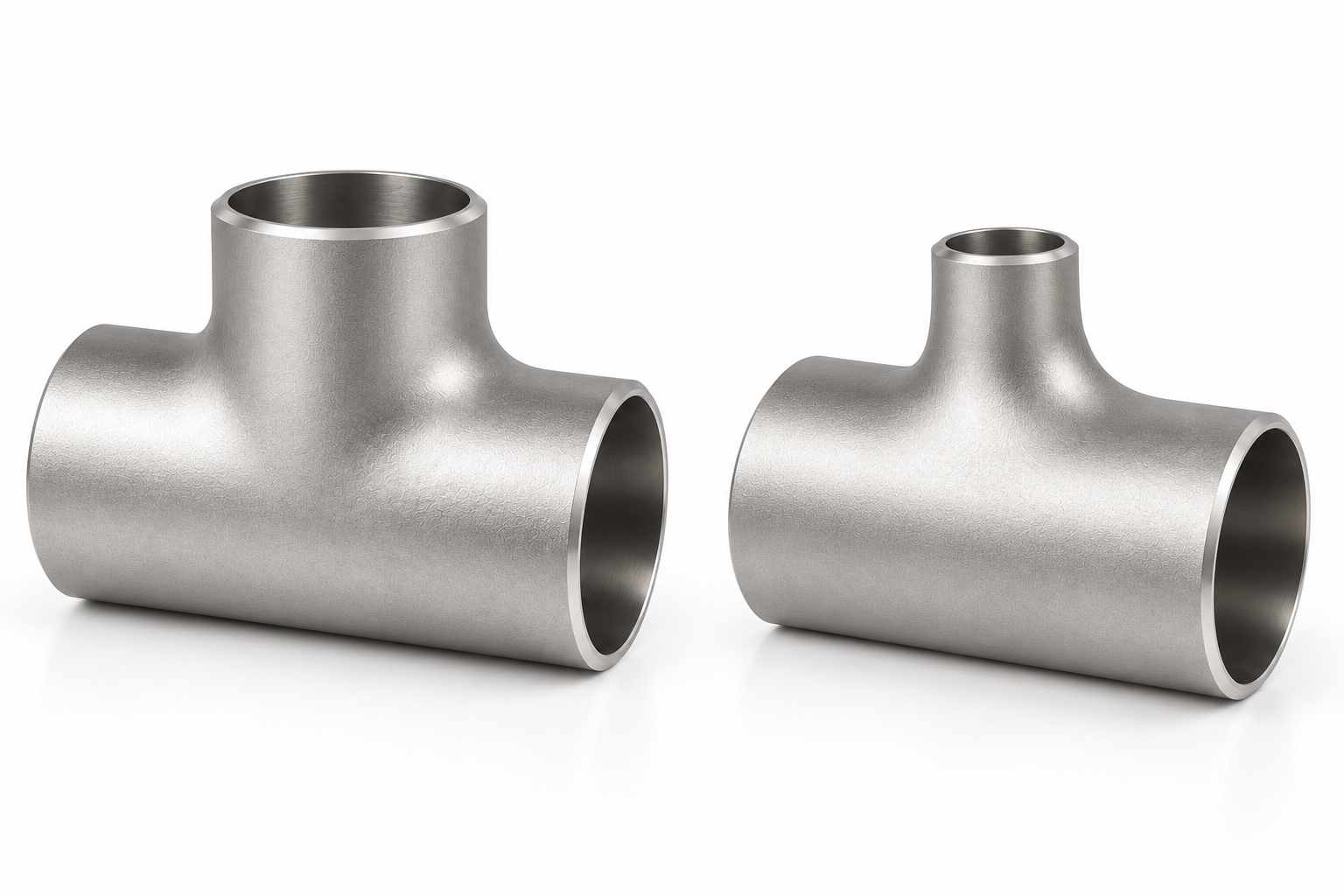 Buttweld equal and reducing tees supplied by Hema Industries